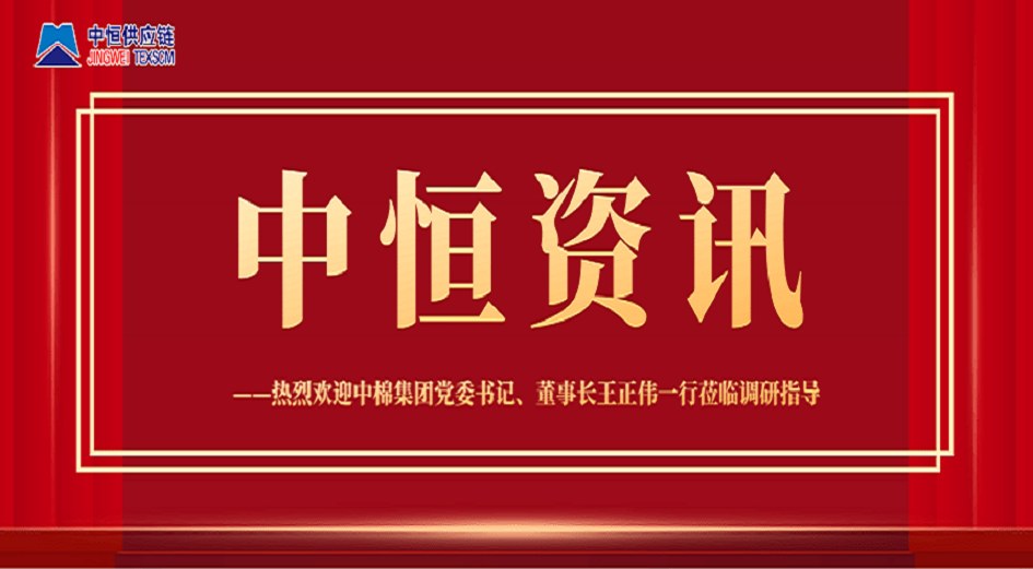 中棉集团党委书记、董事长王正伟一行莅临调研指导